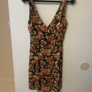 BARNEYS FLORAL ERIN WASSON X RVCA DRESS